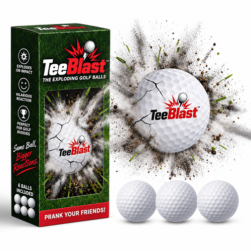 TeeBlast™ Exploding Golf Balls